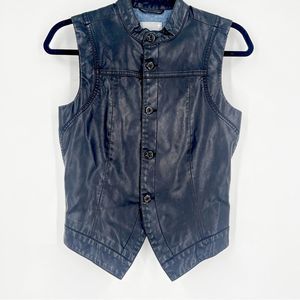 G-Star Raw Faux Leather Vest